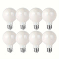 G25 Globe Light Bulbs 60 Watt, Dimmable E26 led Light Bulb, Decorative Vanity Lights LED Bulbs, 5000K Daylight, 700LM, 8Pack