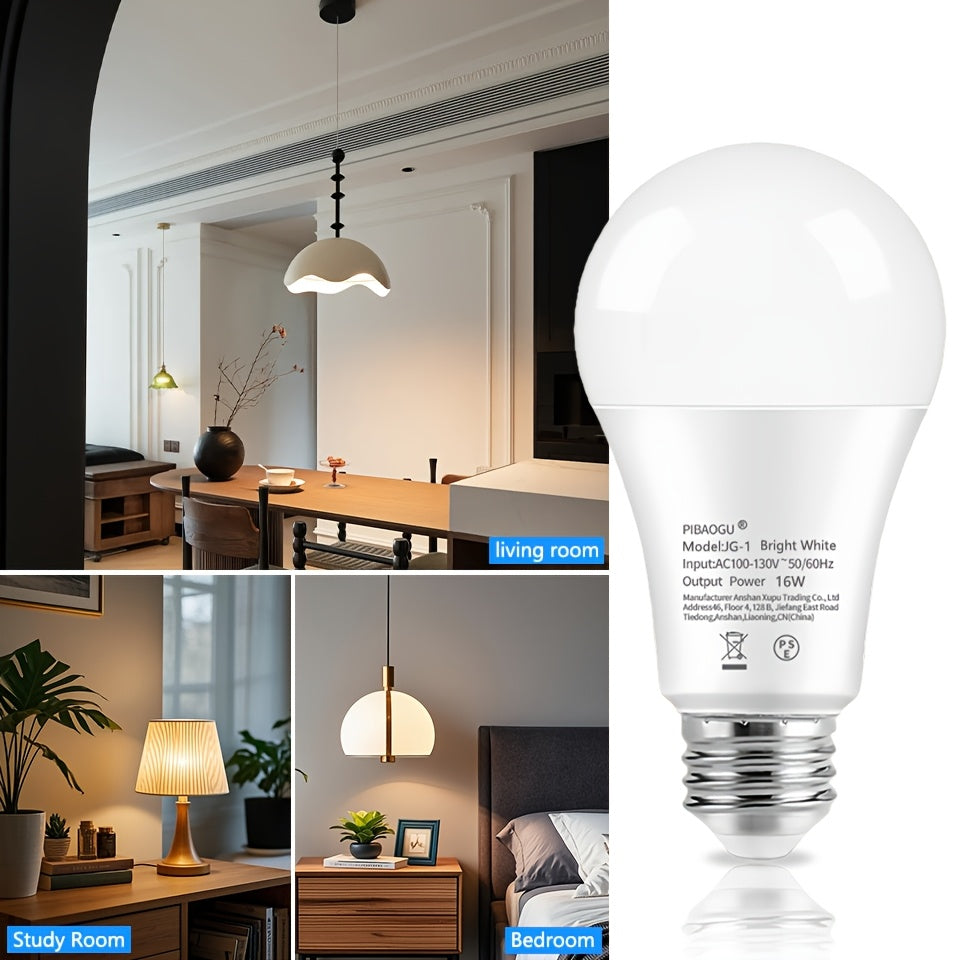 24pcs LED Light Bulb 12W 120W Equivalent E26 Medium Base 1032LM 80 CRI 110V Indoor Lighting for Home Office Living Room Bedroom Hallway Study Kitchen Garage Basement Entryway Laundry Room Closet Corridor