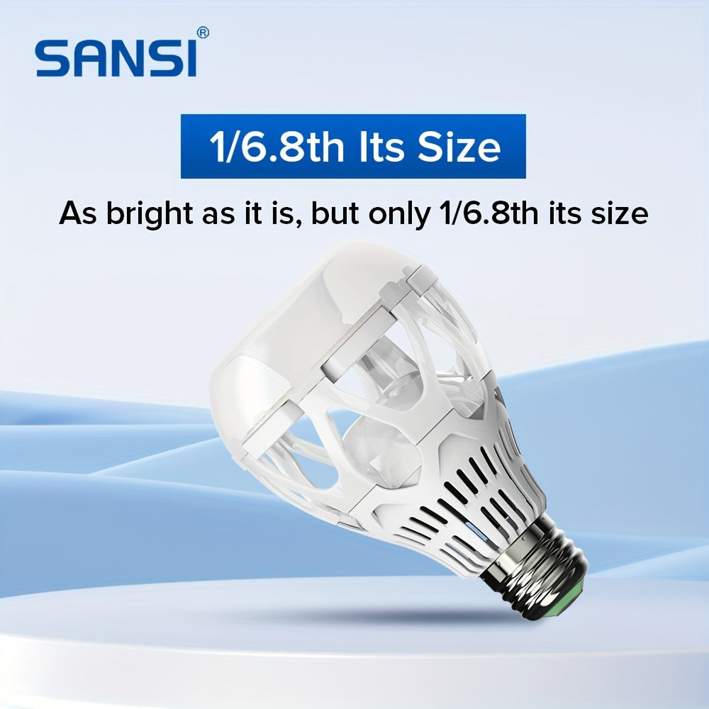 SANSI 18W (150 Watt Equivalent) LED Light Bulbs, A21 LED Bulbs, Bright 2500 Lumens Light Bulbs, E26 Base, Non-Dimmable, 4pcs